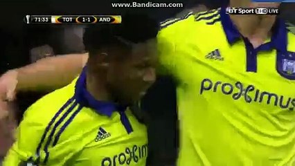 Imoh Ezekiel Fantastic GOAL Tottenham 1-1 Anderlecht Europa League 5.11.2015 HD