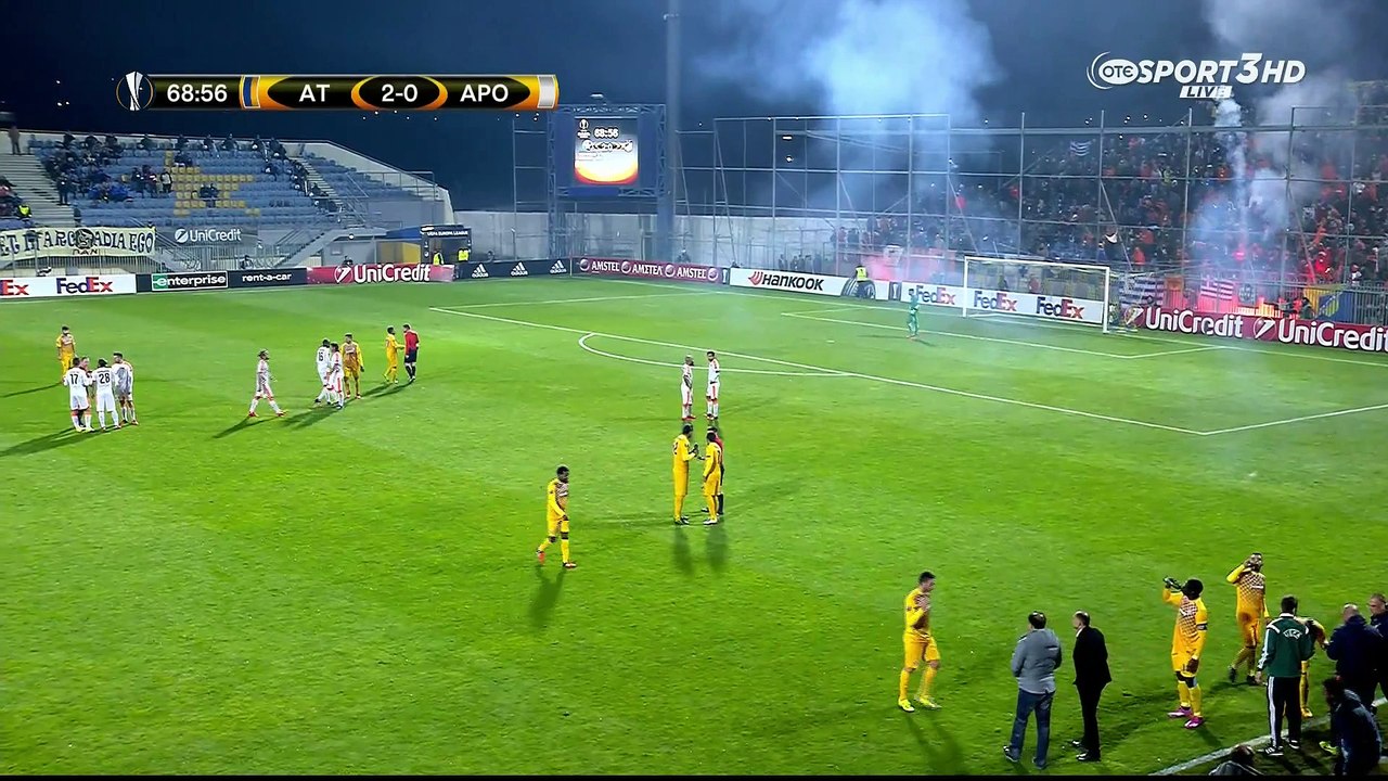 Διακοπή στο Αστέρας-ΑΠΟΕΛ