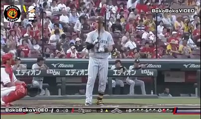 8/5【初球を見逃さない！】阪神 マット・マートン 今シーズン第6号ソロホームラン vs広島東洋カープ