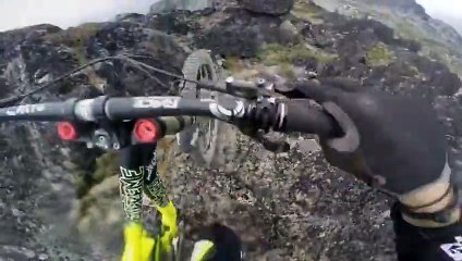 INSANE Downhill Mountain Bike POV  Going Vertical