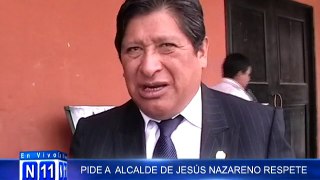 N11 EL RECTOR DE LA UNSCH PIDE AL ALCALDE ADRIEL VALENZUELA RESPETE MANDATOS CON TESPECTO A TERRENOS DE LA CIUDAD UNIVER