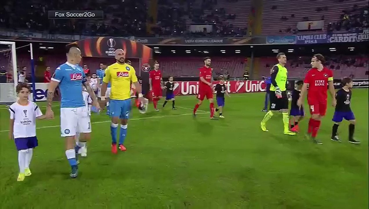 Napoli 5-0 Midtjylland