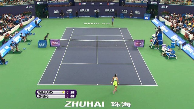 WTA Zhuhai - Venus Williams qualifiée pour les demis