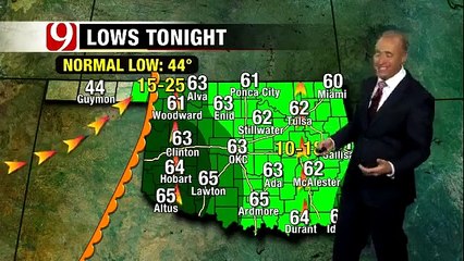 Here's News 9's Chief Meteorologist David Payne with a look at your evening forecast. - 10Youtube.com