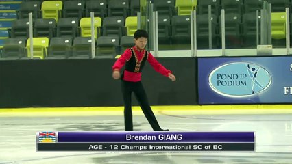 Brendan Giang - 2016 Skate Canada BC/YK Sectional Championships