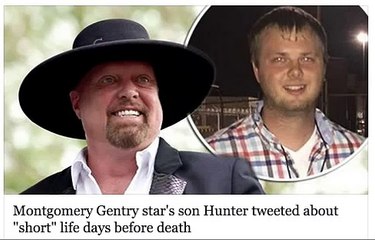 Eddie Montgomerys son dies after accident | Montgomery Gentry singers Son HUNTER Dead