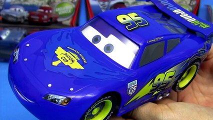 Coleção Carros Filme Equipe Azul Race Car Relampago MacQueen