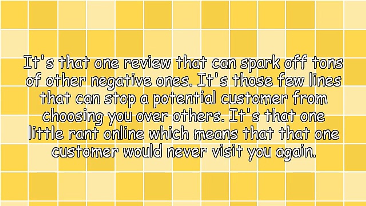 How to Deal With Negative Customer Feedback at Your Restaurant or Hotel? Hint - Act Quickly