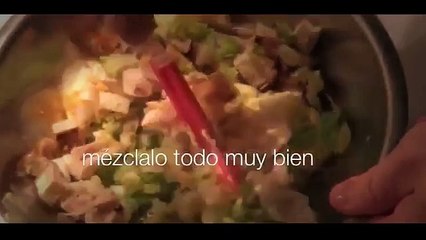 Exquisitos sandwich de pollo al frío