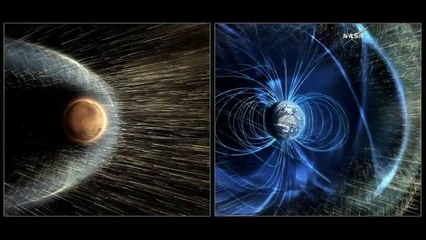 MAVEN Mission Briefing Highlights - Solar Wind Strips Martian Atmosphere - HD