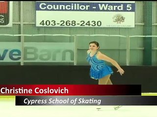 Christine Coslovich (Pre-Novice Women Short)