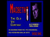 Macbeth Audio Recording - Old Vic Company part 2