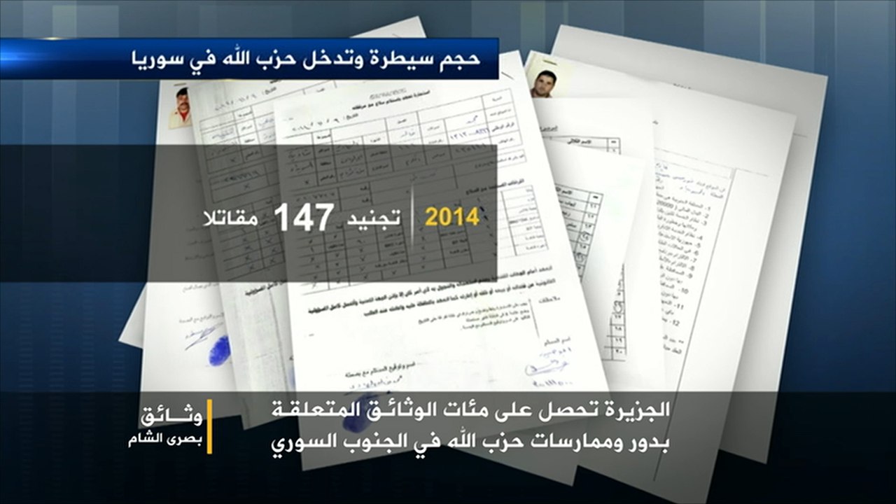 وثائق تكشف دور حزب الله في بصرى الشام