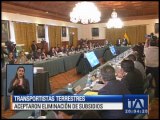 Transportitas terrestres aceptaron eliminación de subsidios