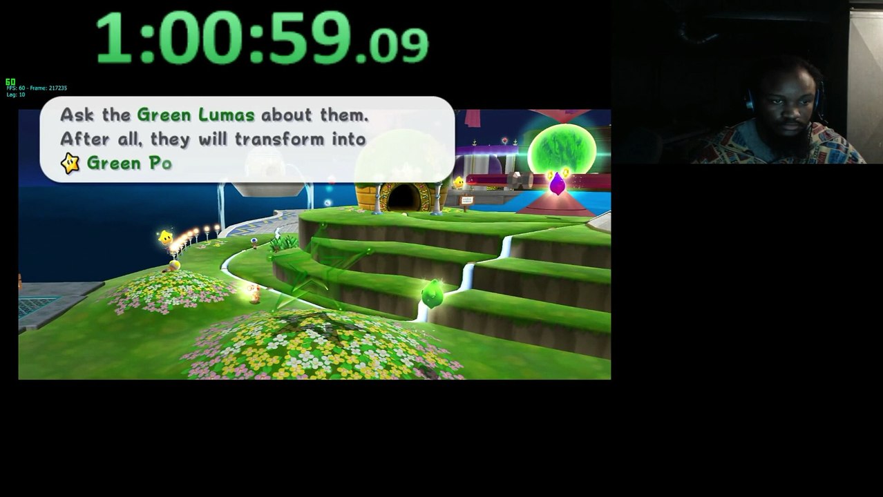 Super Luigi Galaxy (PC) Dolphin Emulator 4.0-5616 Live Stream #4 with XSplit Broadcaster - Part 2 - 1080p 60 FPS