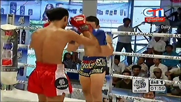 Khmer Boxing | Khim Bora Vs Thai | CTN Boxing | 04 November 2015