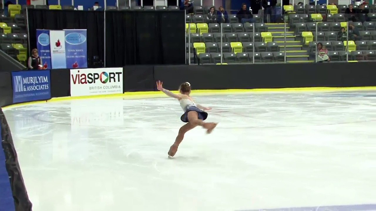 Vasilisa Mantantseva - 2016 Skate Canada BC/YK Sectional Championships