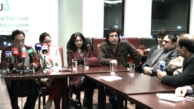 Jawad Ahmad's speech in a Press meeting organised by International Pakistani Journalists Organisation (IPJO)