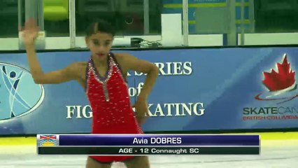 Avia Dobres - 2016 Skate Canada BC/YK Sectional Championships