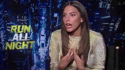 Genesis Rodriguez Interview Run All Night (2015)