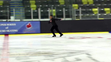 Shawn Cuevas - Senior Men Short - 2016 Skate Canada BC/YK Sectional Championships