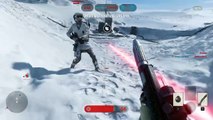 Star Wars Battlefront Beta Funny Moments - Darth Vader vs. Luke Skywalker!