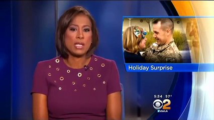 Military Father Grants Daughter's Christmas Wish