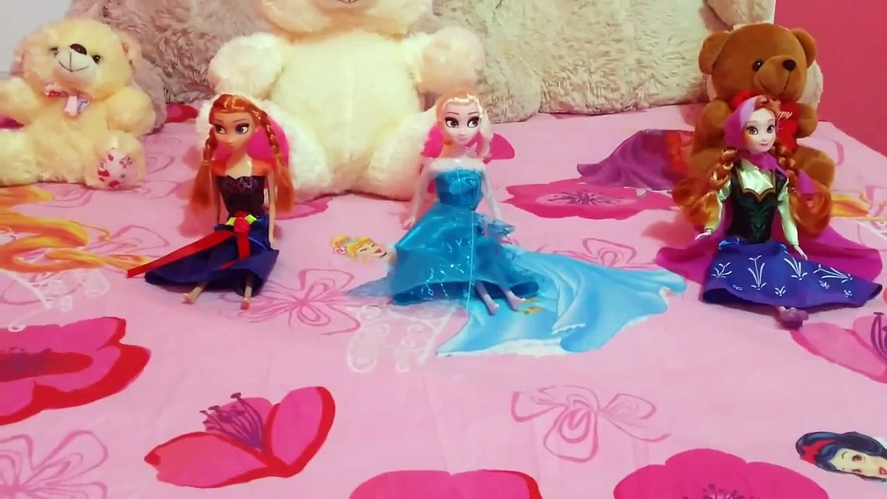 Frozen Elsa Cartoon For Kids | Teddy Bear Cartoons | Frozen Elsa Teddy Bear Cartoons for C