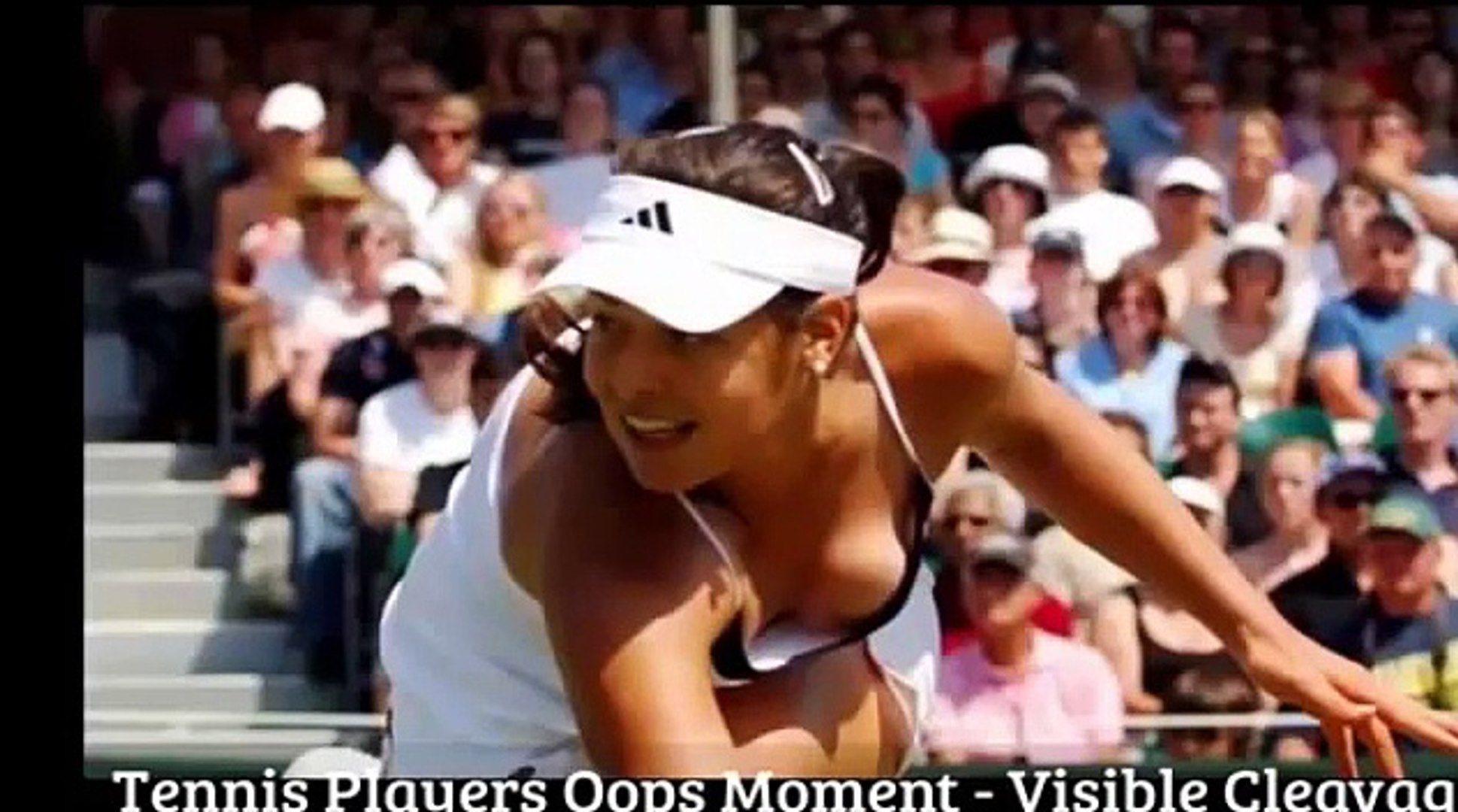 Tennis Players Oops Moment - Visible Cleavage - video Dailymotion