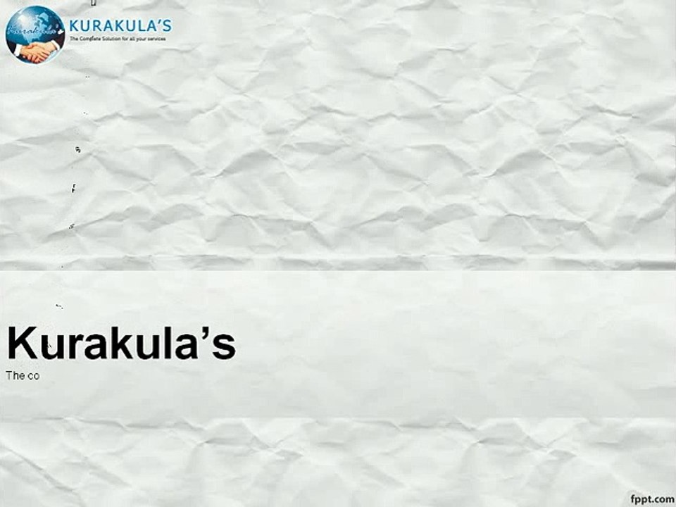 Kurakulas - The Complete solution for all your services