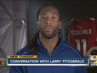 One-on-one with Larry Fitzgerald