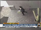 Caught on video: Package thieves hitting front porches