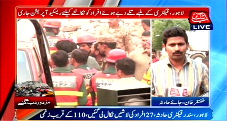 Lahore, Sunder Factory Incident, Relief Activities Continues