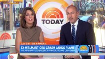 Former Wal-Mart CEO crash-lands entire plane using a parachute