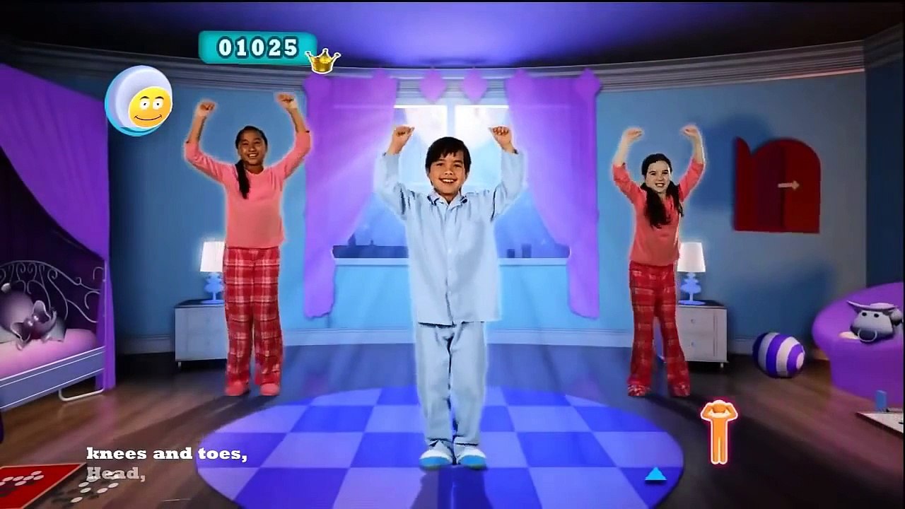 Just Dance Kids 2 Head, Shoulders, Knees & Toes Music Video Dance for children
