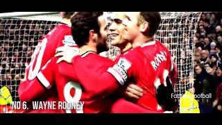 Top 10 Teamplay Goals Manchester United 2014/2015