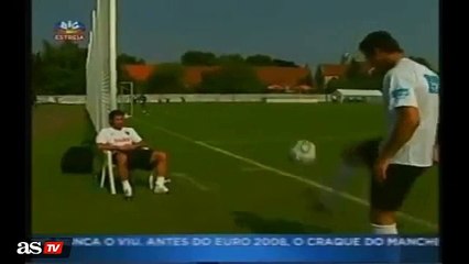 Figo ve Ronaldo'dan mini resital!