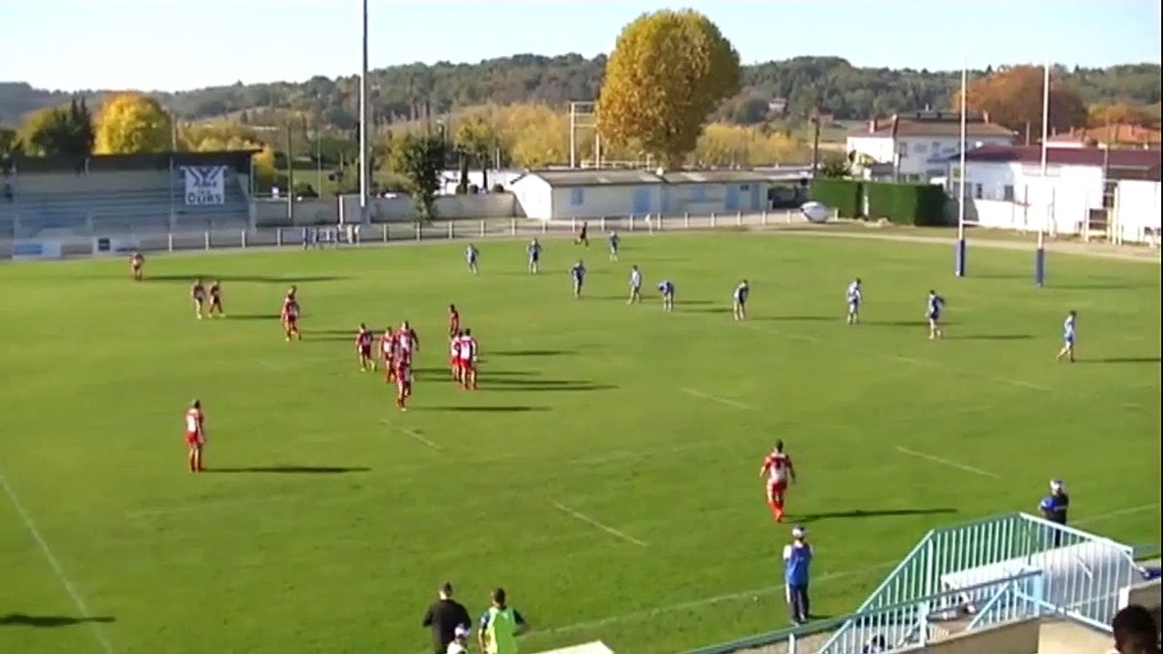 RUGBY LEAGUE XIII  ELITE 2 MATCH ST GAUDENS  V CARPENTRAS saison 2015 / 2016
