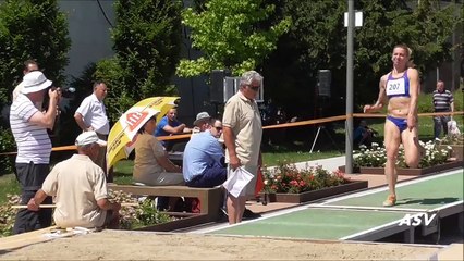Women's Long Jump Erika Halai Super Slow Motion