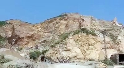 Heavy Landslide in Texila due to Earthquake - 26 Oct 2015