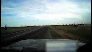 Boat Passes Car on Highway _ Funny Videos 2015