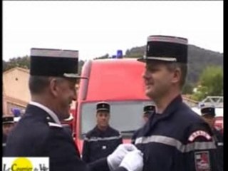 Des galons pour les pompiers varois
