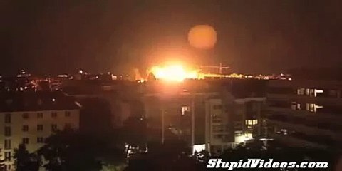 Discovered WWII Bomb Gets Blown Up _ Funny Videos 2015