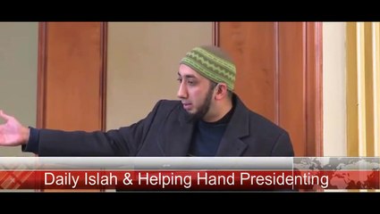 Do not insult people ~ Nouman Ali Khan !! New Lecture !!