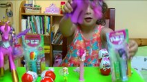 MLP Kinder Surprise eggs and PEZ Candy Dispenser My Little Pony: Twilight Sparkle, Pinkie