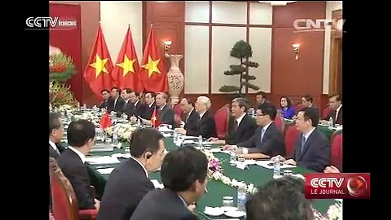 Rencontre entre Xi Jinping et le chef du parti communiste du Vietnam