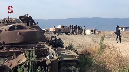 جولة في تل عثمان بعد المعارك بريف حماة الشمالي