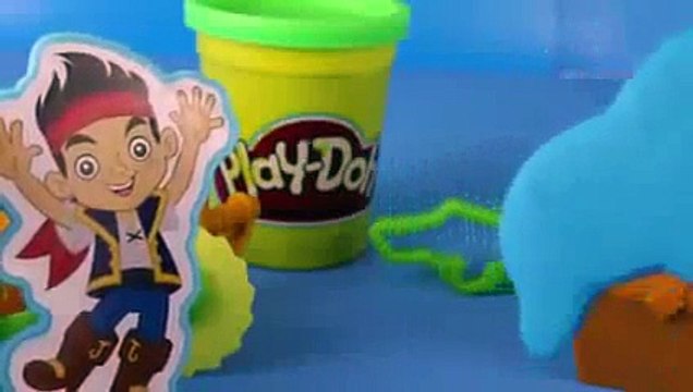 Jake And The Neverland Pirates Full Playset Magical Tiki Hideout + Play Doh & Kinder Surpr