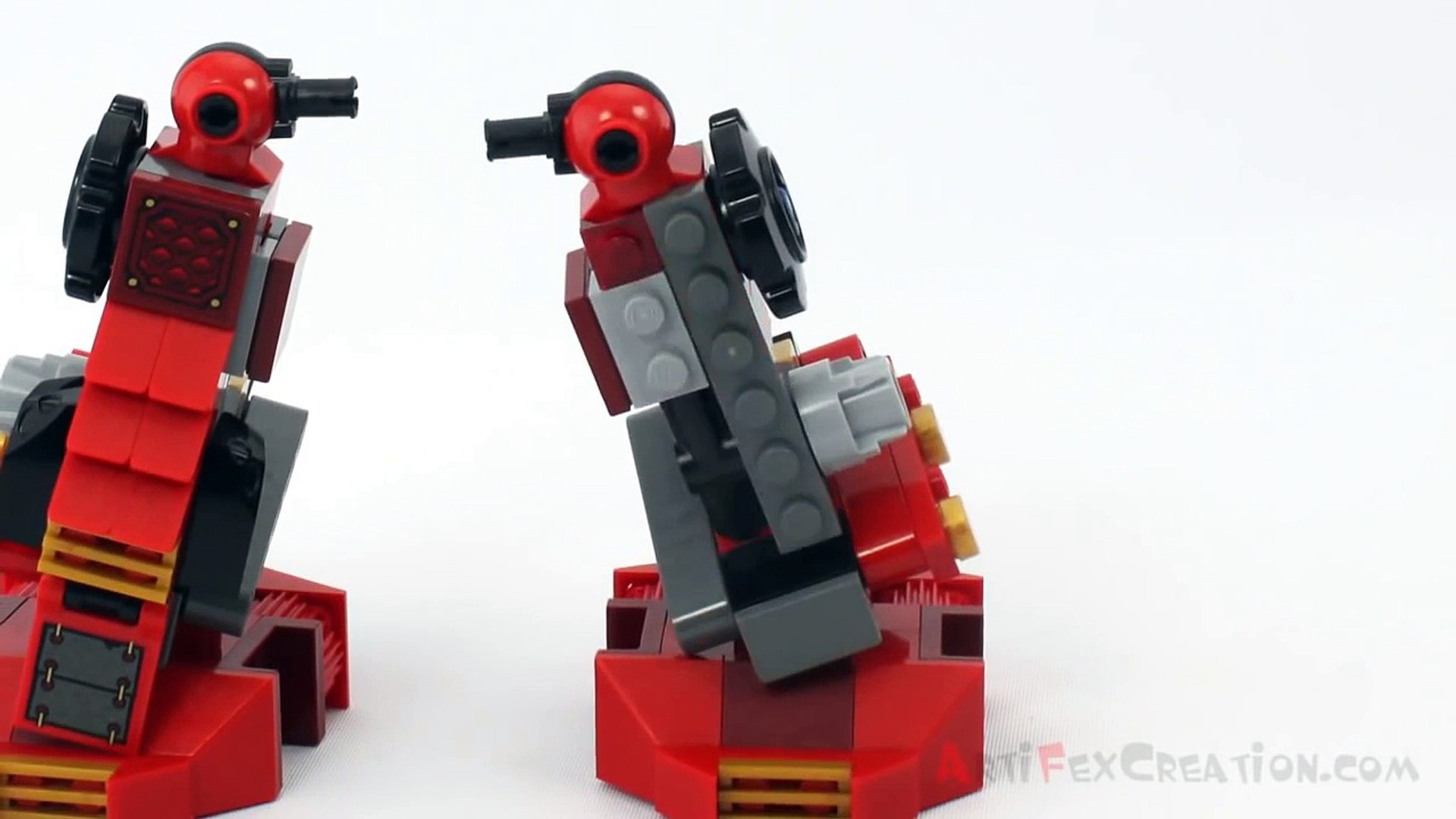 Lego Ninjago 9448 Samurai Mech Stop Motion Build Set 9448 - Dailymotion  Video
