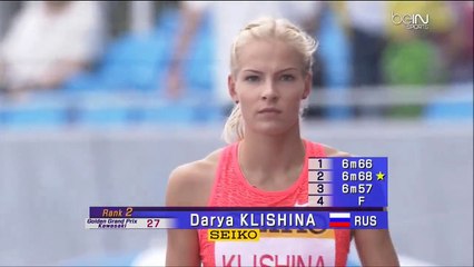 Darya Klishina Дарья Клишина 2015 1v IAAF Seiko Grand Prix Tokyo May 10th (HD)